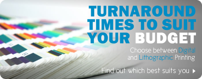 Turnaround times to suit any print budget with StuPrint.com