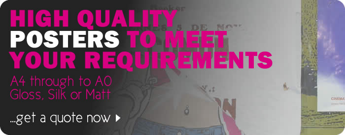 Great quality printed posters with StuPrint.com