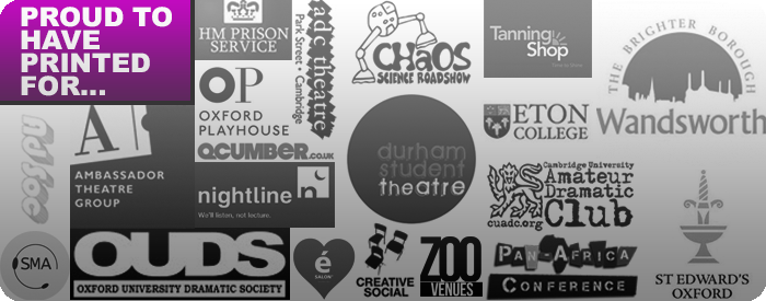 Customers we have printed for